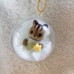 シルバニア 赤ちゃん 持ち運び用キーホルダー（ハート型）