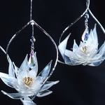 ［デザフェス56作品］-耳飾り-一夜限りの月下美人