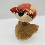 文鳥 きせかえ ぬいぐるみ 和柄 * 花柄 鹿の子 しぼり プレゼント 20220601