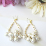 SALE♪*731*Pearl bubble イヤリング（ホワイト）