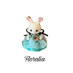 ♡アップルグリーンストーン♡シルバニア赤ちゃんドレス