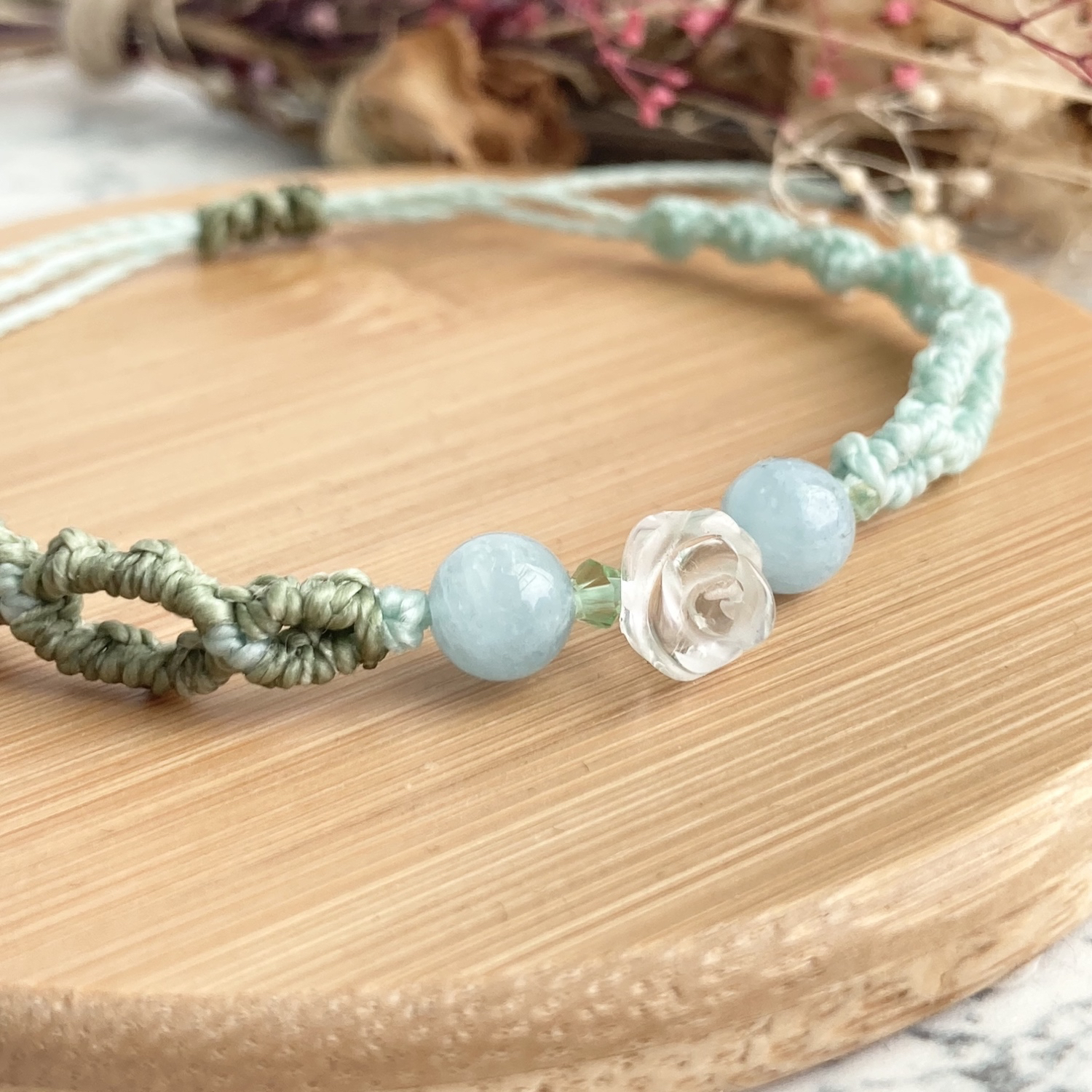 ⭐︎【天然】アクアマリン ブレスレット バングル 21g アクアマリン バングル 腕輪 ブレス ブレスレット Bangle アクア