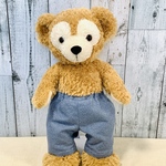 【ボトム】Ｓサイズダッフィー&シェリーメイ用 デニム風ロングパンツ サックス