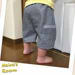 ♪ヒッコリー♪　ハーフパンツ　80