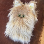 保護猫チャリティぬいぐるみ【ミルクティさん】