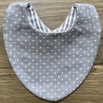 首周り大きめスタイ★グレードット