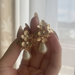 flower bouquet earring