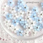 ♡再販×9♡【20個セット】 お花 カボション 【プリンセスシンデレラ】　  