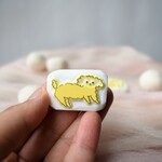 びっくり！もふもふイヌの消しゴムはんこ ～meganehankoの動物たち～
