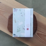 Floral swan 韓国風！ラベンダーとスワンの御朱印帳