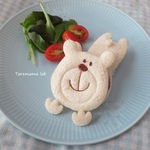 食パンシリーズ　うつ伏せくま