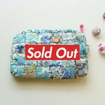 【新作🎵】【定形外送料無料】リバティ・パッチワークのカードケース(ﾏﾁつき♪)