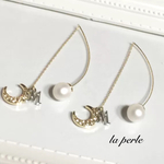 月×イニシャルアメリカンピアス