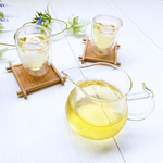 耐熱ダブルウォール茶杯&茶海&ティーストレーナー4点セット