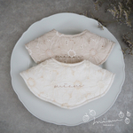 ［名入れ込み］選べるﾌｫﾝﾄ!360°型への変更も◎ﾏｰｶﾞﾚｯﾄ刺繍生地のお名前ｽﾀｲ