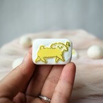 ルンルンなもふもふイヌの消しゴムはんこ ～meganehankoの動物たち～