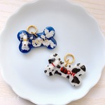 🐾 🐾わんちゃん　ネコちゃん　ペットネームプレート　肉球　名入れ　レジンチャーム🐾 🐾