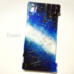 夜空柄XPERIA z3ケース