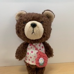 くまさんのぬいぐるみ☆手足が動くよ☆もふもふ　ピンクのバック