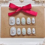 ゆめかわいい ❤︎ ガーリーネイル milky color