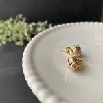 水引玉結びピアス