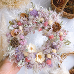 『NEW』季節のリース　パンパスグラスとお花がいっぱいのリース　パンパスグラスパンパス　秋のリース　シンプル　ギフト　敬老の日