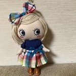 イーマリー服　秋のチェックワンピ