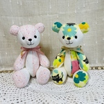 memory bear ぬいぐるみ　リメイクベア　メモリーベア　ロンパースベア　敬老の日
