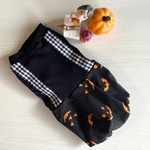 犬服　S ハロウィン　サロペット風バルーン　前丈短め