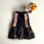 犬服　S ハロウィン　サロペット風ワンピース