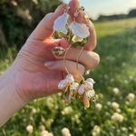 結婚式　ウェディング　ブライダル　バロックパール　花嫁　ブライダルフォト　前撮り　花　フラワー