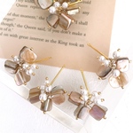 4個(2ペア) シェル　オリジナルチャーム　　ゴールドNo.59