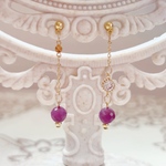 rubyピアス♡