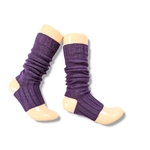 「Simple is best : Purple」手編みのヨガソックス
