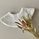 \人気NO.1/ premium linen waffle bib