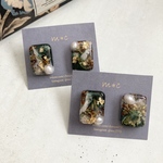 square・green ピアス