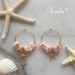 シェルのピアス
