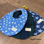 ［Sale］たまご型柔らかスタイ3枚セット