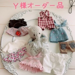 𖡼.𖤣𖥧⚘   ぞうさんとお着替え服セット𖡼.𖤣𖥧⚘ 薄グレー　A.bear
