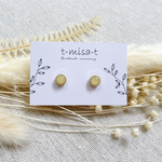 ぷっくりつやつや❤︎小粒サークルピアス