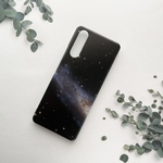 AQUOS XPERIA Galaxy ケース Xperia XZ3 XZ2 / XZ2  Compact premier XPERIA 8 [SOV42] 宇宙　夜空　星