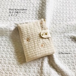 Lサイズ  Daisy Koreafabric 母子手帳ケース デイジー　受注制作　イブル　刺繍