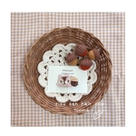 【秋冬限定】🐿赤ちゃんから使えるヘアクリップ＊risu san hair clip＊ベビーギフト＊上下滑り止め付き＊リボン好きな色選べます＊新生児＊リス🐿