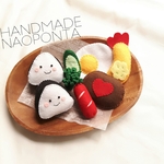 【再販40】プレゼントにも♥フェルトままごと☆お手軽ランチパック♡布おもちゃ