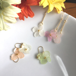 浴衣にも・あじさいのシンプルピアス～期間限定sale～