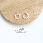 new▷jewel pearl ring ピアス/ノンホールイヤリング/ノンホールピアス＊受注製作＊