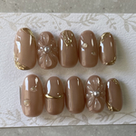 サイズオーダー　ニュアンスネイル　ネイルチップ