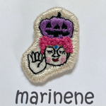 頭の上にハロウィンかぼちゃ♡大仏