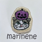 頭の上にハロウィンかぼちゃ♡ネッコ