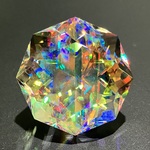 【導きの聖石 アルクトゥルス】　宝石型カットオブジェ(2208C)　（8画 Lサイズ）